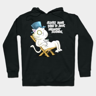 Dapper Cat - Finish what you start Hoodie